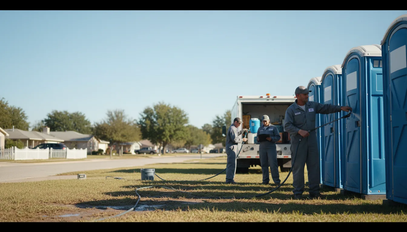 Long-Term Portable Toilet Rental in Livingston, IL near me